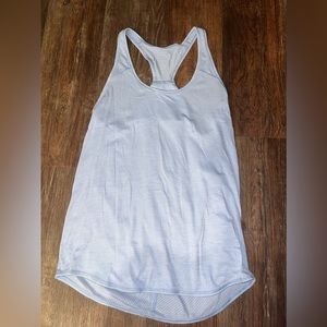 Lululemon Blue Racerback Tank Top